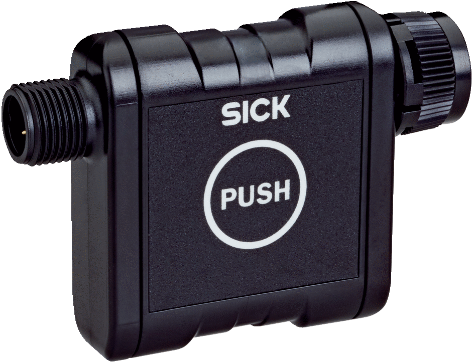 Sick 2082166 / Pushbutton for laser alignment aid, M12, 5-pin