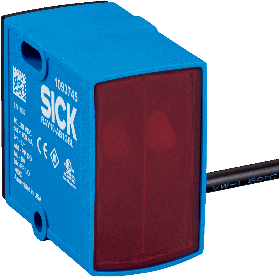 Sick 1102078 / RAY10-PZ3CBL Photoelectric Sensor