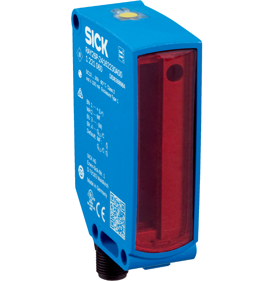 Sick 1221945 / RAY26P-1H162330A00 Photoelectric Sensor