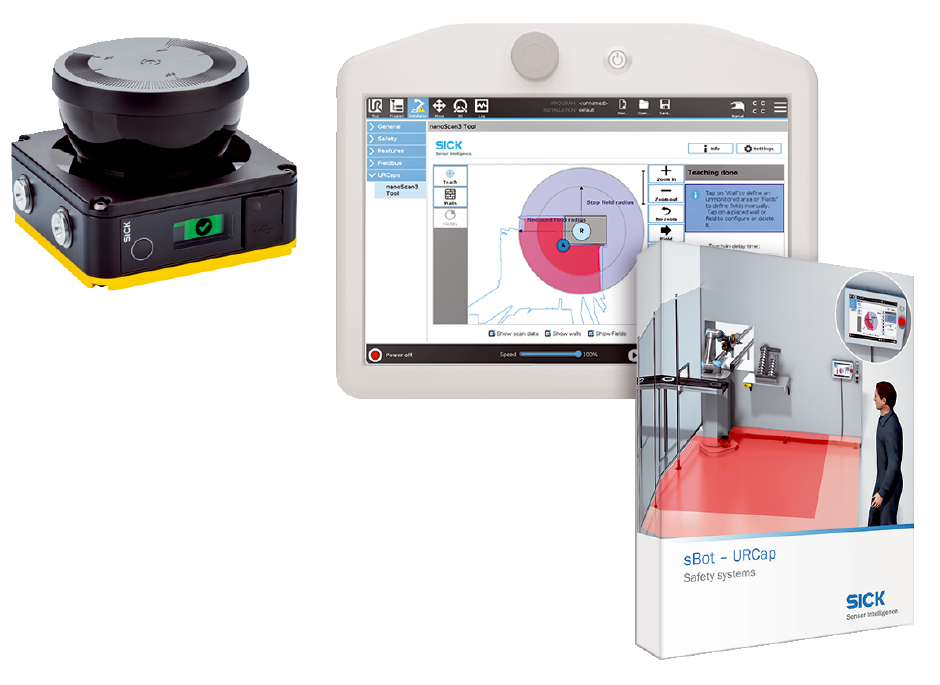 Sick 1111885 / SYS/BOT-URSP4ESUA01NS3 Safety System