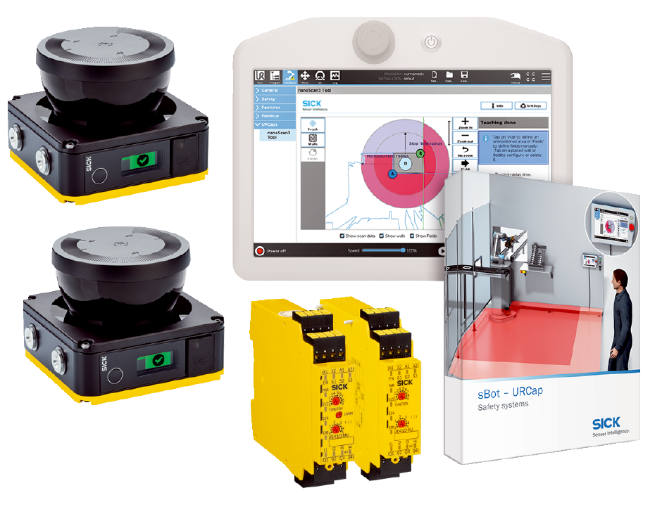 Sick 1137605 / SYS/BOT-URSP4ESUA02NS3 Safety System
