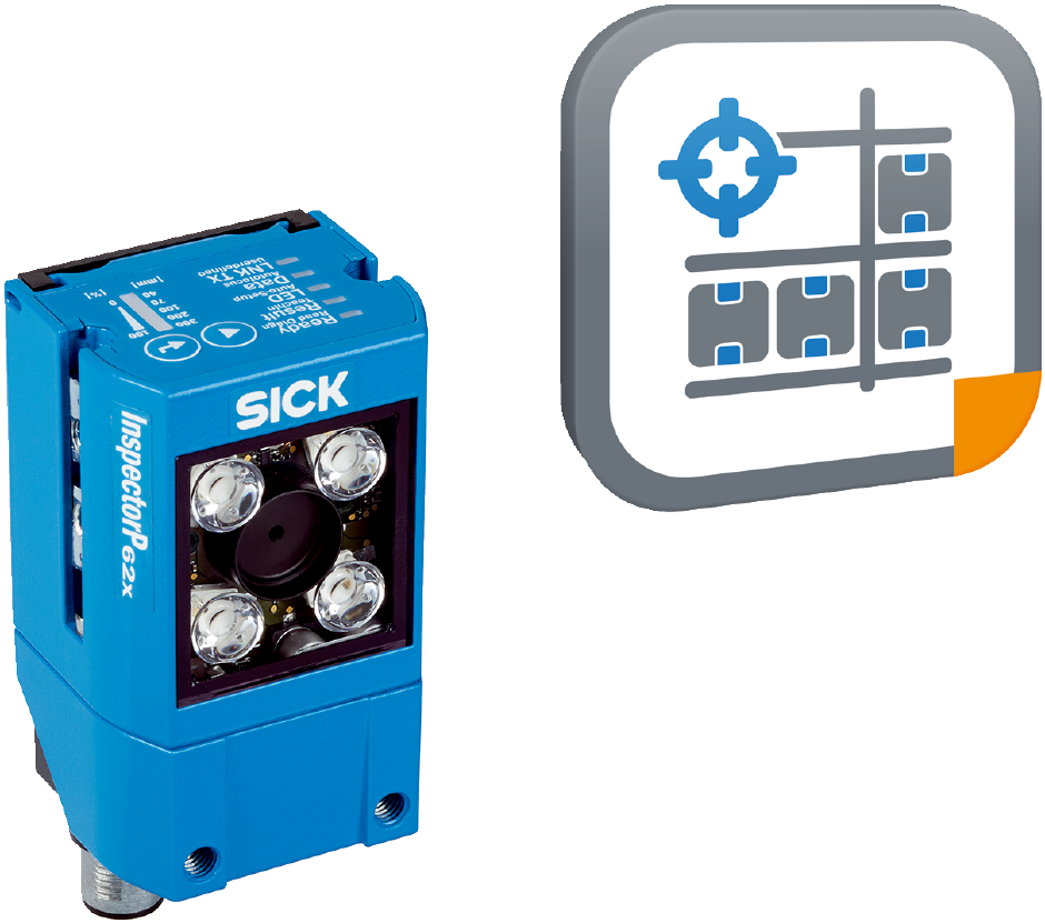 SICK InspectorP Rack Fine Positioning Series Machine Vision Camera