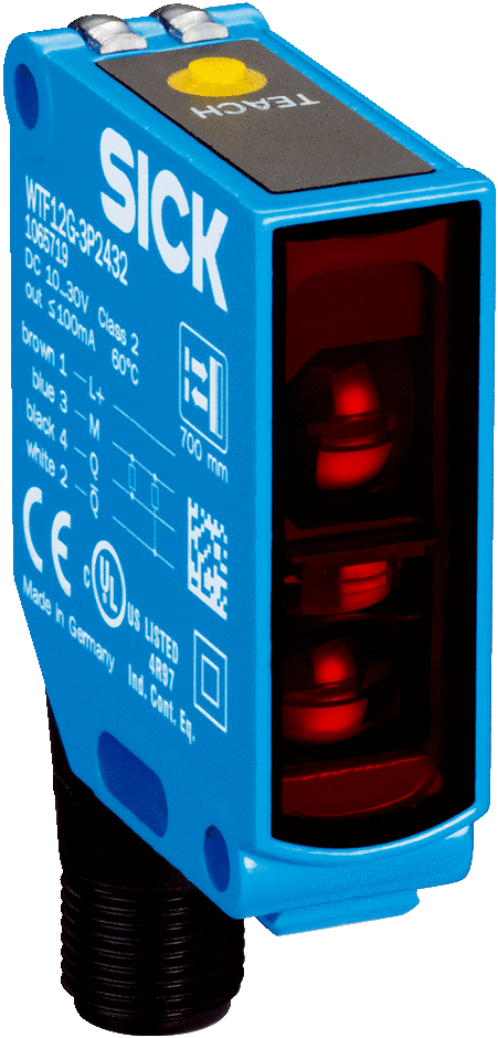 Sick 1071804 / WTF12G-3P2432T01 Photoelectric Sensor