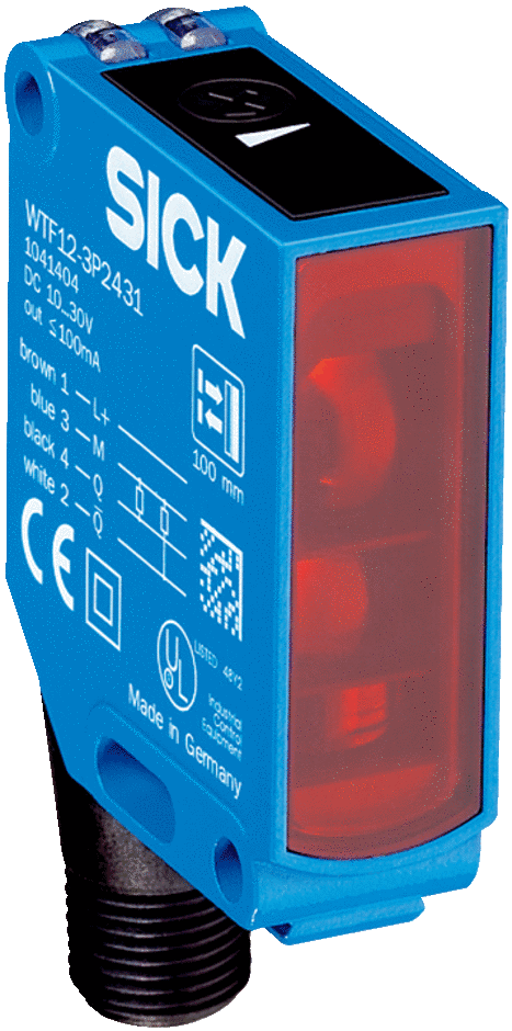 Sick 1125679 / WTF12-3P1231 Photoelectric Sensor