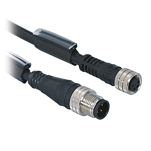 Wenglor BG7SG2V1-2M Connection Cable M8 × 1; 4-pin - M12 × 1; 4-pin