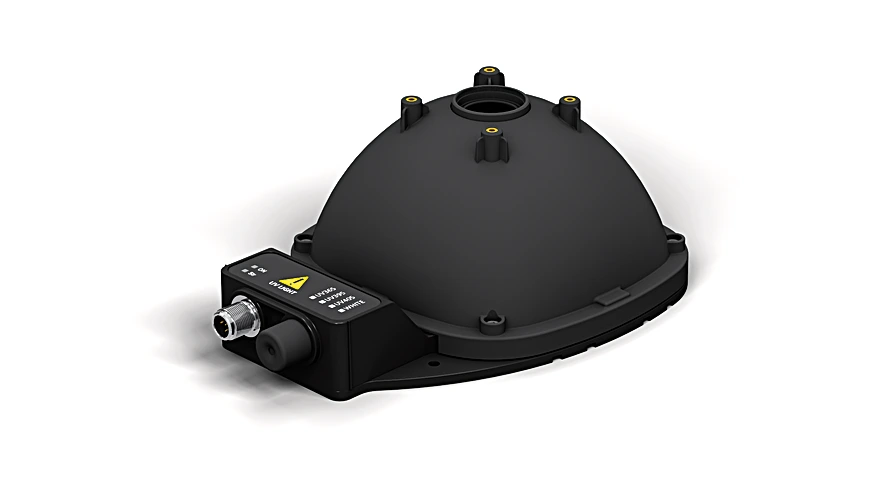 Wenglor LMDX103 Multi-UV Dome Light 365 nm, 395 nm, 405 nm, white light, 80 mm