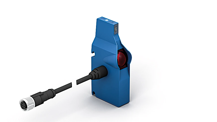 Wenglor OPT1543 Reflex Sensor with background suppression electronic