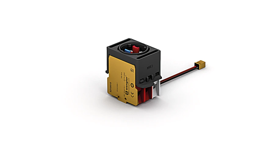 Wenglor SC20J01S Emergency Stop Switch Contact Block