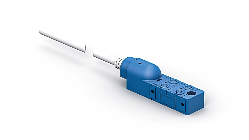Wenglor ZAA07R601 Connection Box for M8 × 1; 4-pin; 4 Ports
