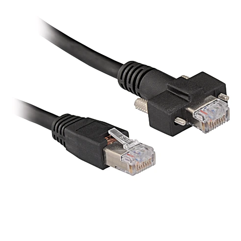 Wenglor ZAV47V501 Connection Cable RJ45 8-pin; Horizontal RJ45 8-pin with Screws