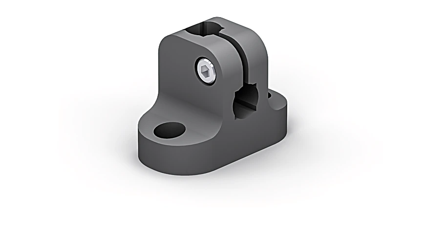 Wenglor ZBSY003 Retaining Clamp for Ø 12 mm mounting bar/10 × 10 mm mounting profile