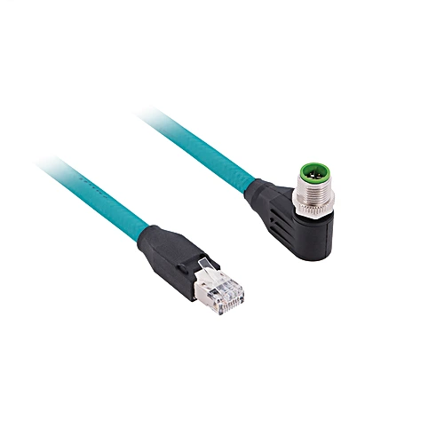 Wenglor ZC1V015 Connection Cable M12 × 1; 8-pin, X-coding - RJ45; 8-pin