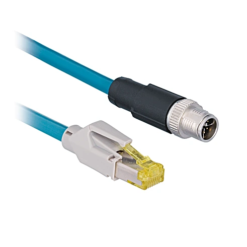 Wenglor ZC1V026 Connection Cable M12 × 1; 8-pin, X-coding - RJ45; 8-pin