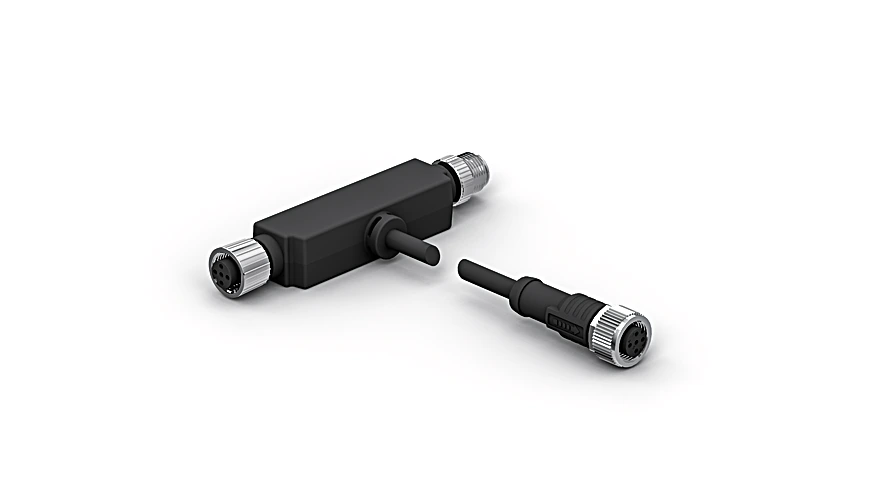 Wenglor ZC4G004 Connection Cable M12×1, T-splitter