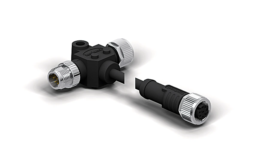 Wenglor ZC7G002 Connection Cable T-splitter for muting lamp