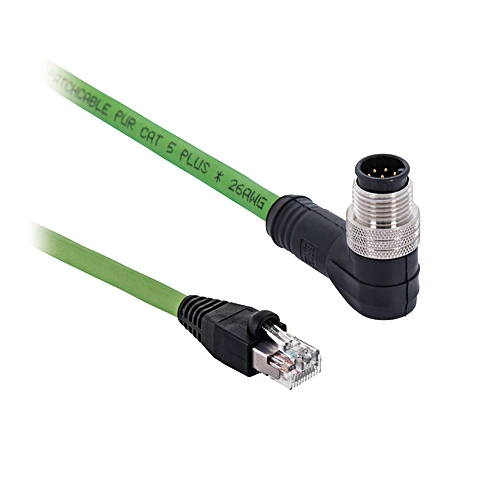 Wenglor ZCYV004 Connection Cable M12 × 1; 8-pin - RJ45; 8-pin