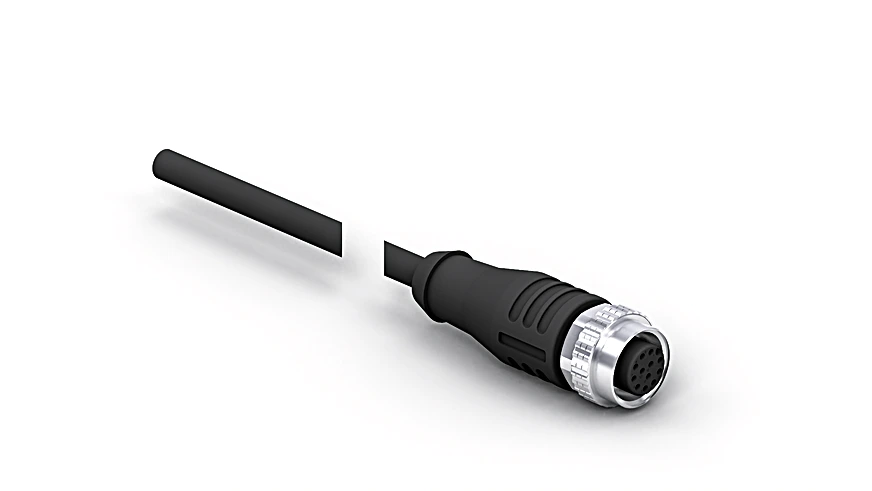 Wenglor ZDCL009 Connection Line M12 × 1; 12-pin
