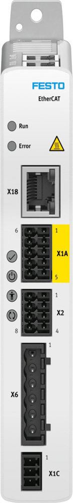 Festo 8163946 / CMMT-ST-C8-1C-MP-S0 Servo Drive