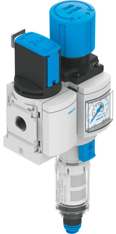 Festo 8098372 / MS4-EM1FR-1/4-D6-C-P-VC-AG-BAR-WPE-B Service Unit