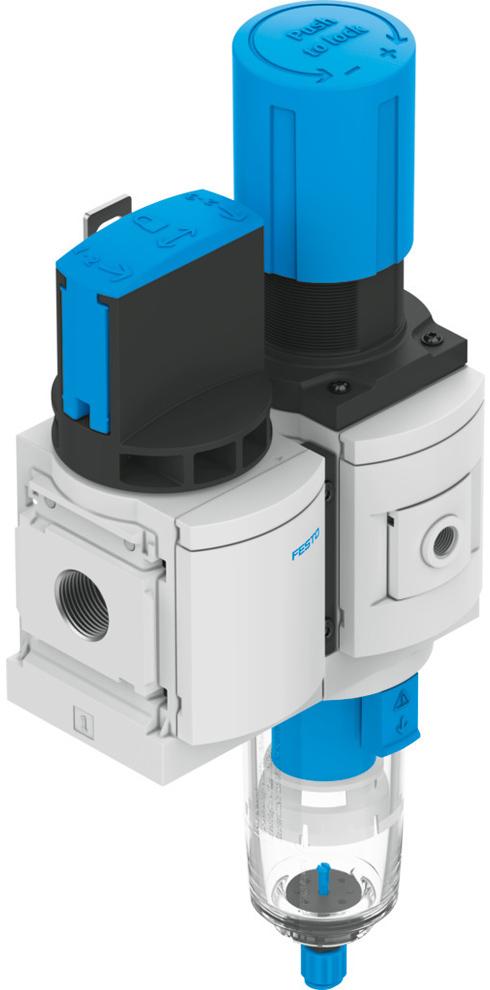 Festo 8130912 / MS6-EM1FR-1/2-D6-C-P-M-A8-WPE-B Service Unit