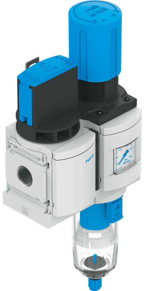 Festo 8098371 / MS6-EM1FR-1/2-D6-C-P-M-AG-MPA-WPE-B Service Unit