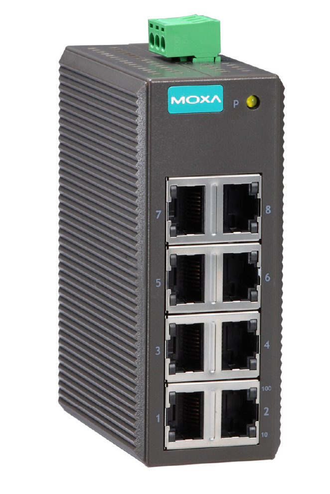 Moxa EDS-208 Unmanaged Ethernet Switch