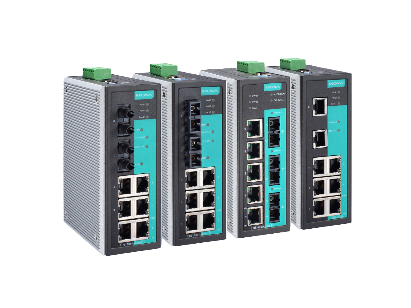 Moxa EDS-408A Series 8-Port Managed Ethernet Switch
