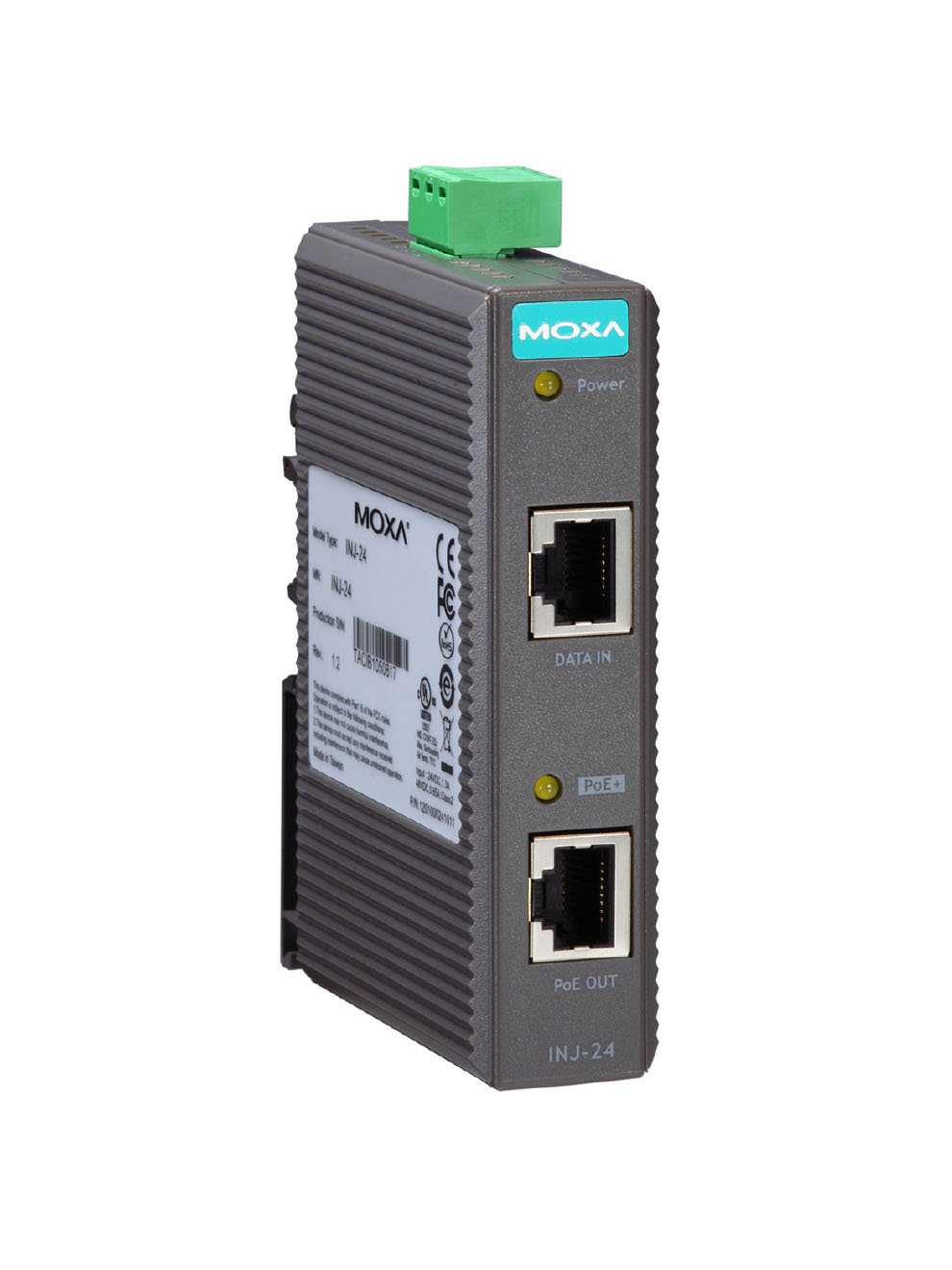 Moxa INJ-24 Series PoE+ Injector