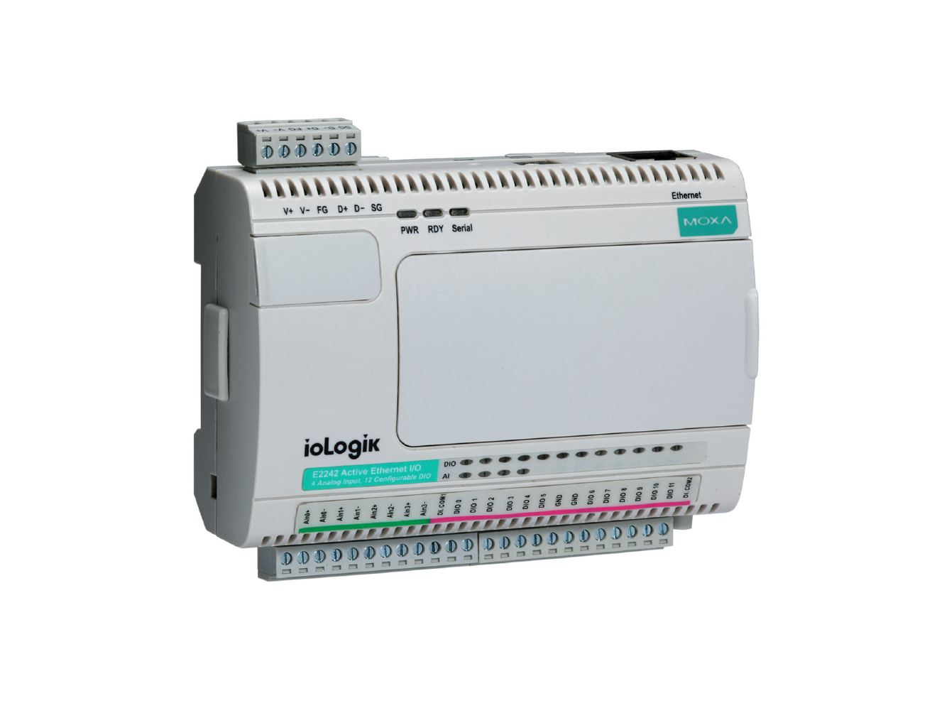 Moxa ioLogik E2210 Smart Universal Controller and I/O