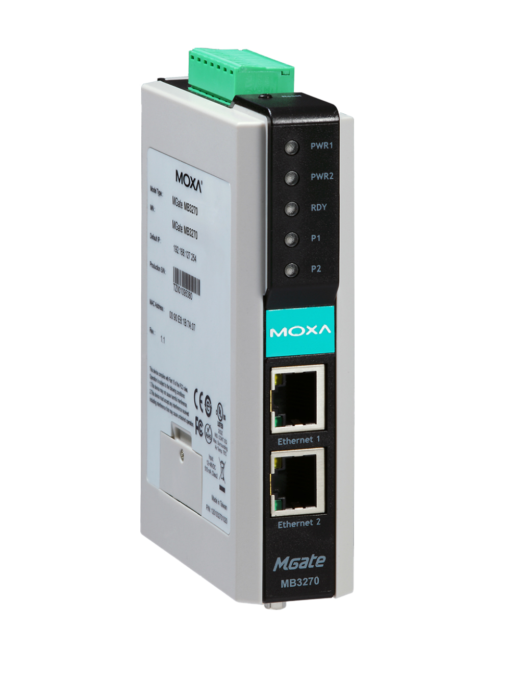 Moxa MGate MB3170 / MB3270 Series Ethernet Gateway