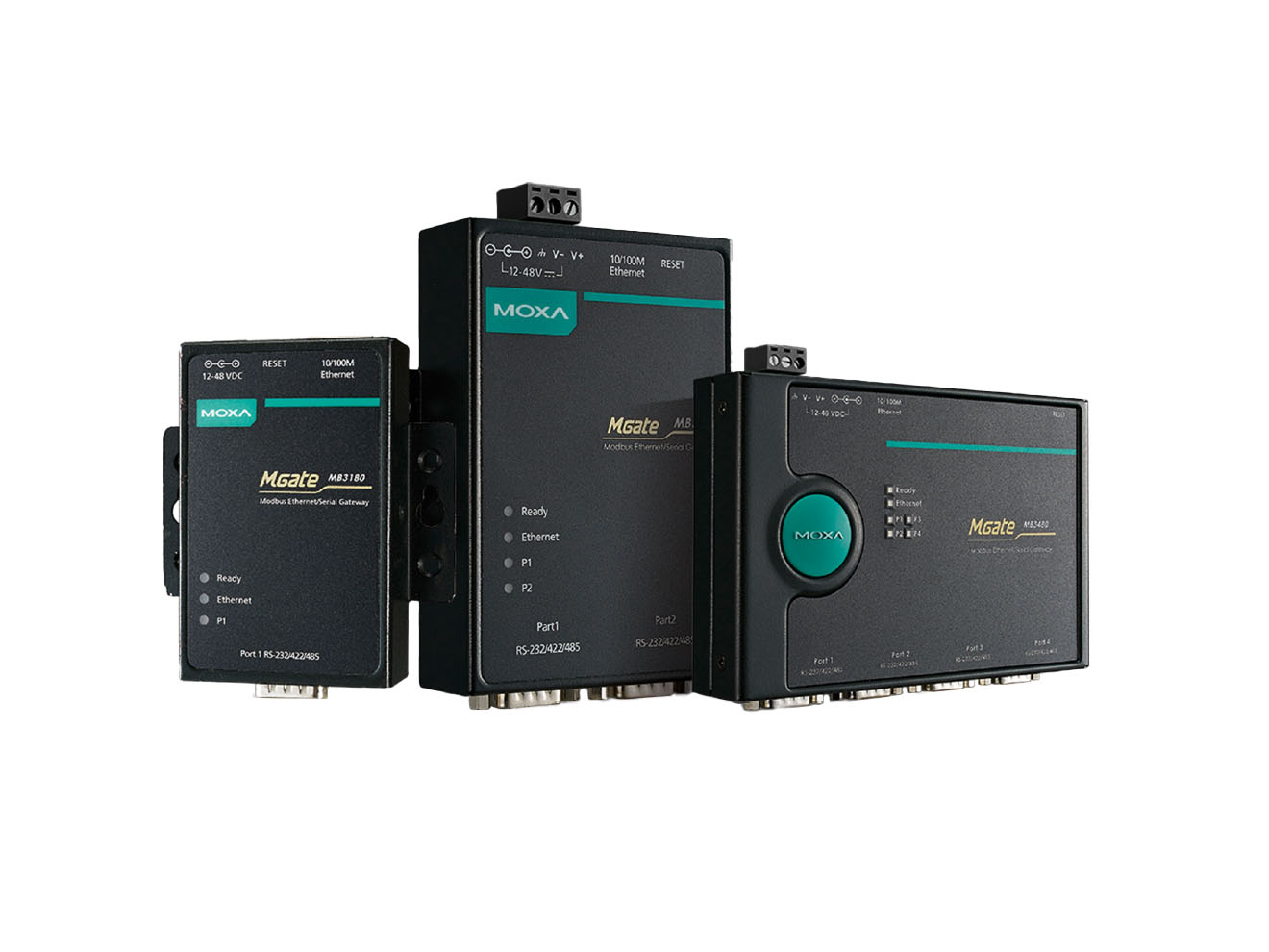 Moxa MGate MB3180/MB3280/MB3480 Series Ethernet Gateway
