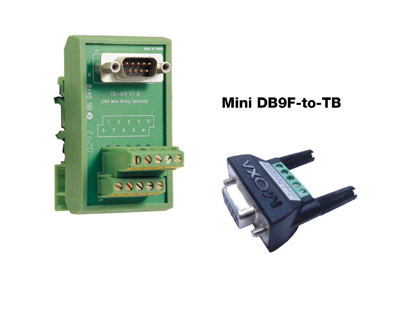 Moxa Mini DB9F-to-TB Connector