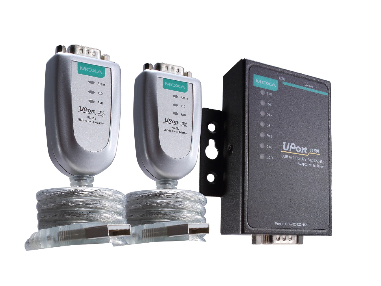 Moxa UPort 1100 Series USB-to-Serial Converter