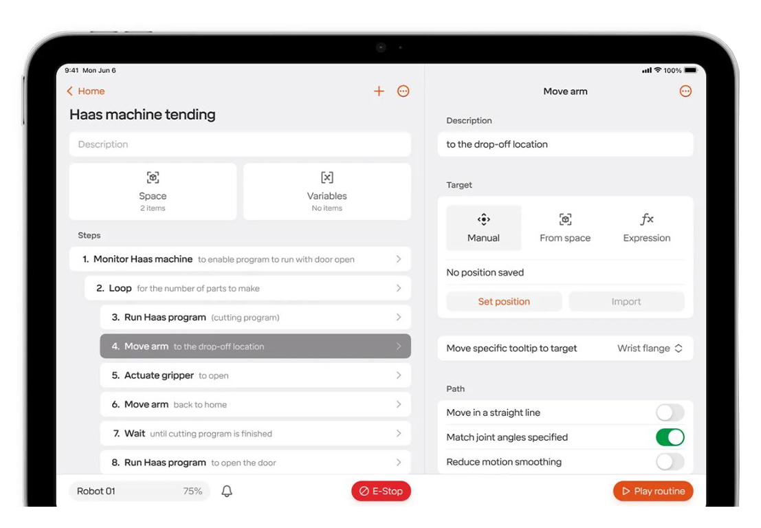 Standard Bots RO1 Robotic Software